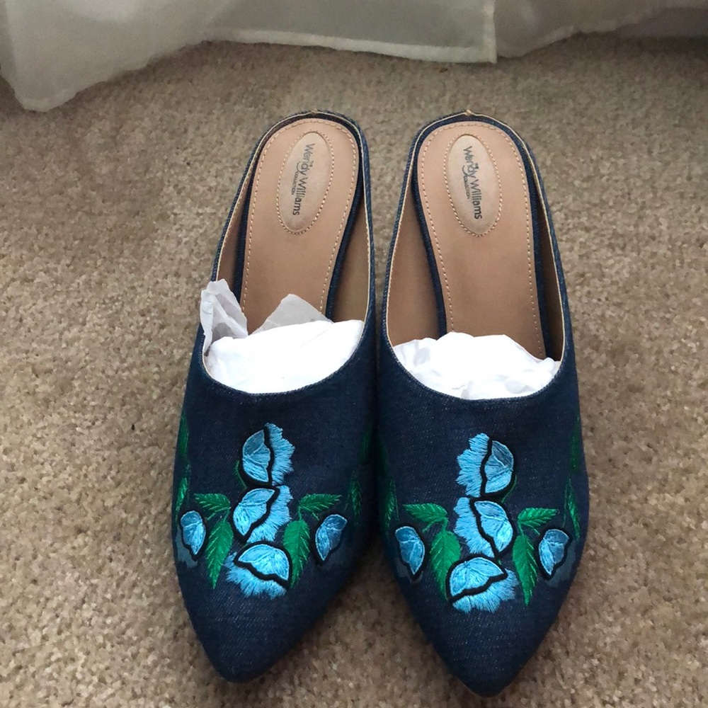 New Wendy Williams Dark Denim Shoes